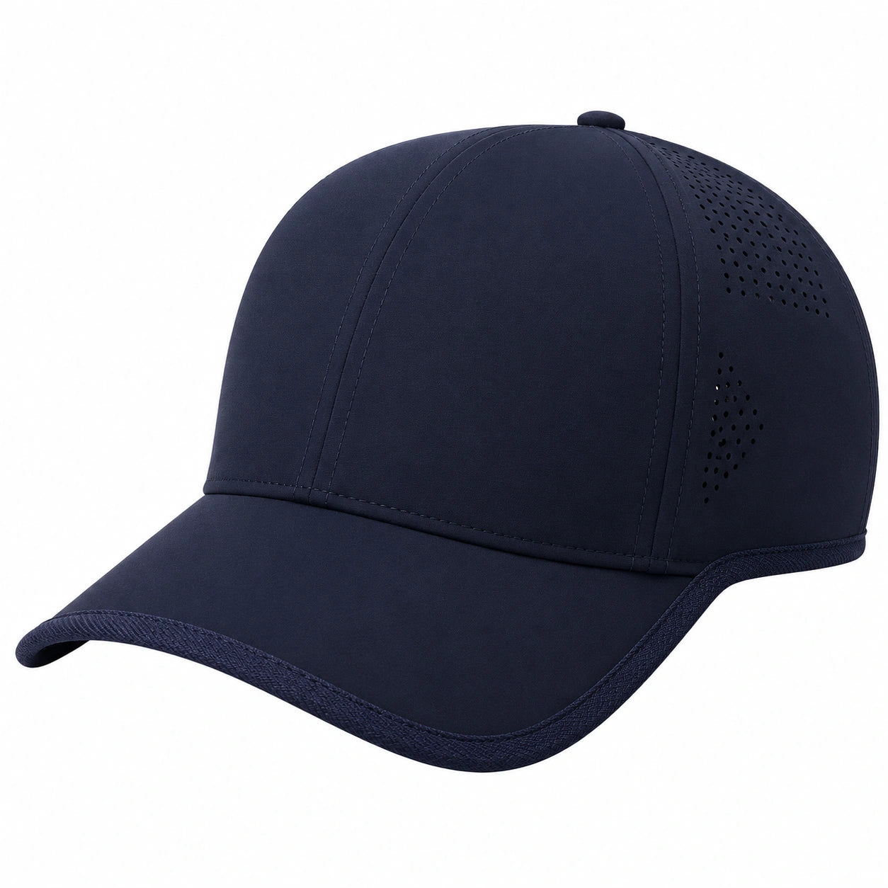 Cappello da Baseball Regolabile Traspirante Blu Scuro
