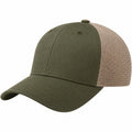 Cappello da Baseball Unisex Verde Militare con Rete Traspirante