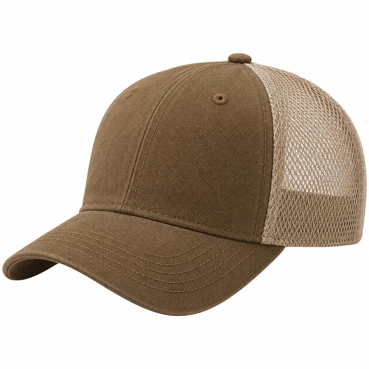 Cappellino Traspirante Regolabile Marrone