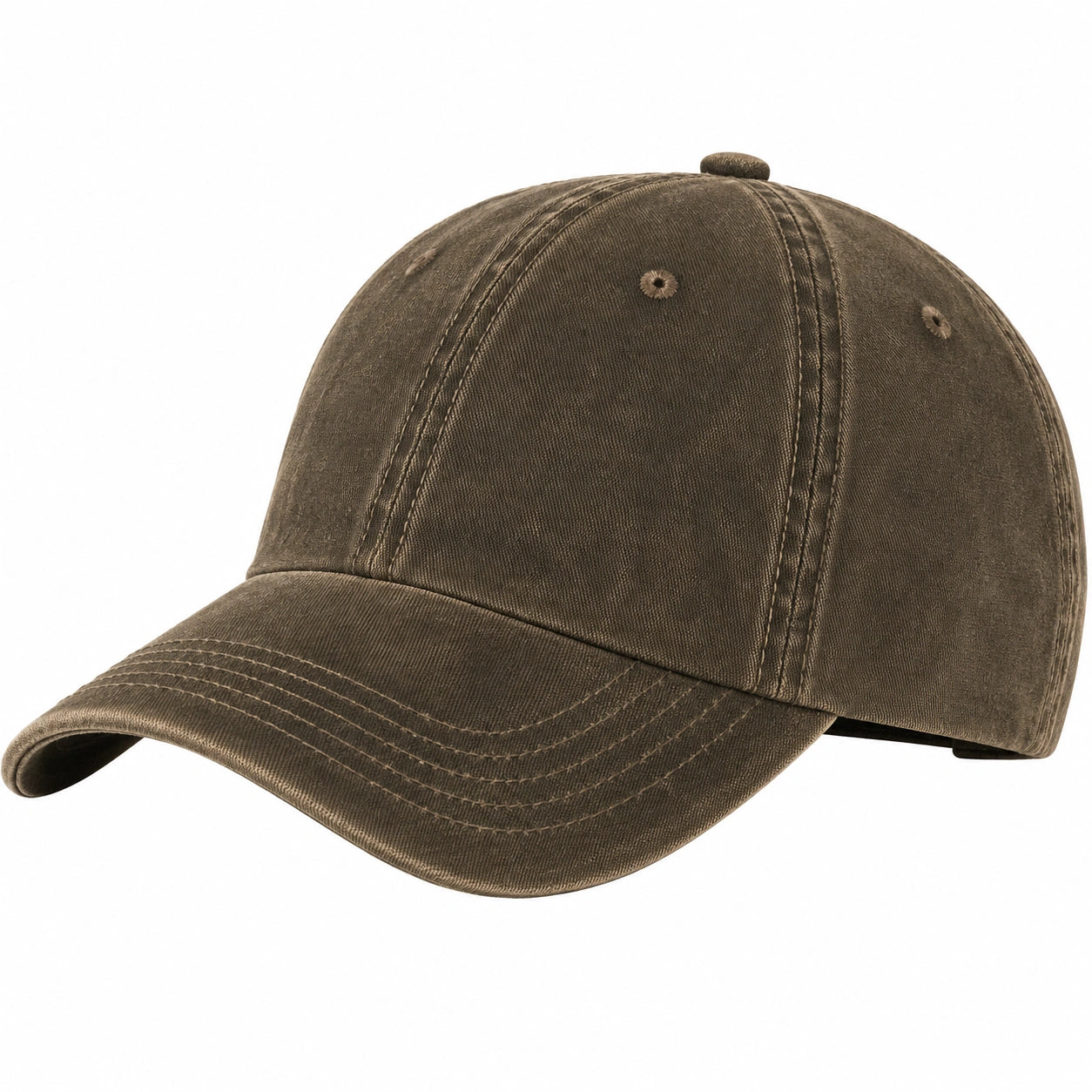Berretto da Baseball Regolabile Unisex Marrone