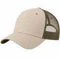 Cappello Trucker Rete Beige e Verde Oliva