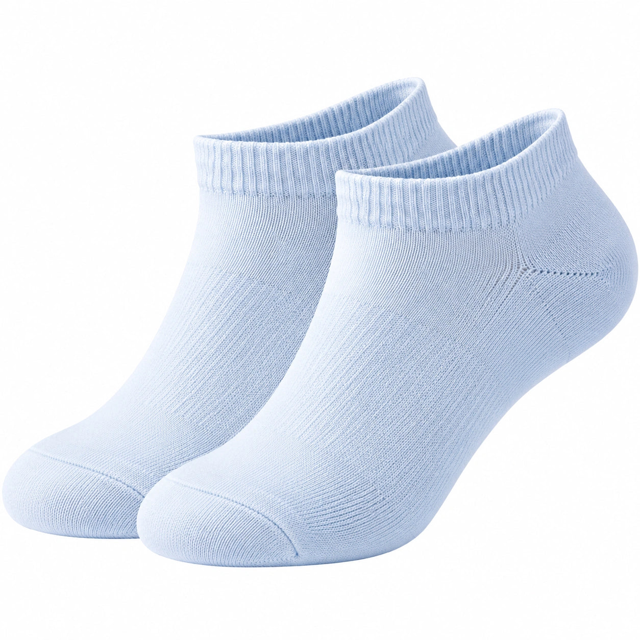 Calzini corti unisex azzurri, taglia EU 36-42