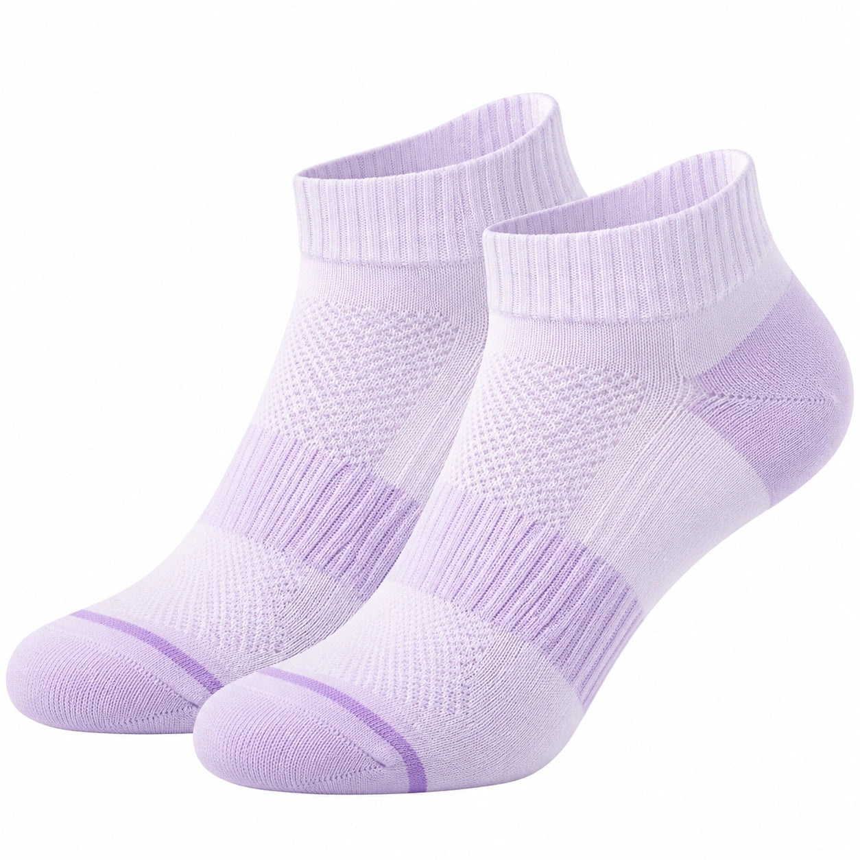 Calzini corti sportivi unisex viola lavanda