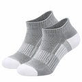 Calzini Corti Traspiranti Grigio/Bianco Unisex